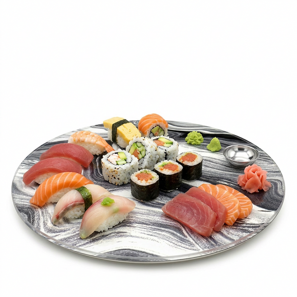 Acrylic Lazy Susan Marblelized