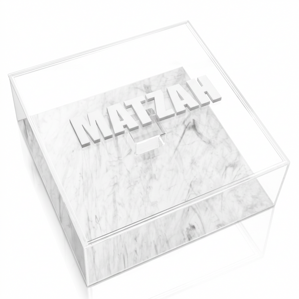 Acrylic Matzah Box