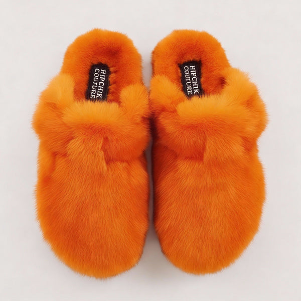 Mink Clog  - Orange