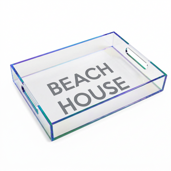 Acrylic Tray - Beach House
