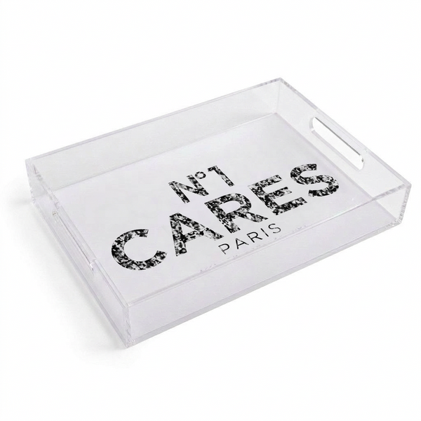 Acrylic Tray - No One Cares