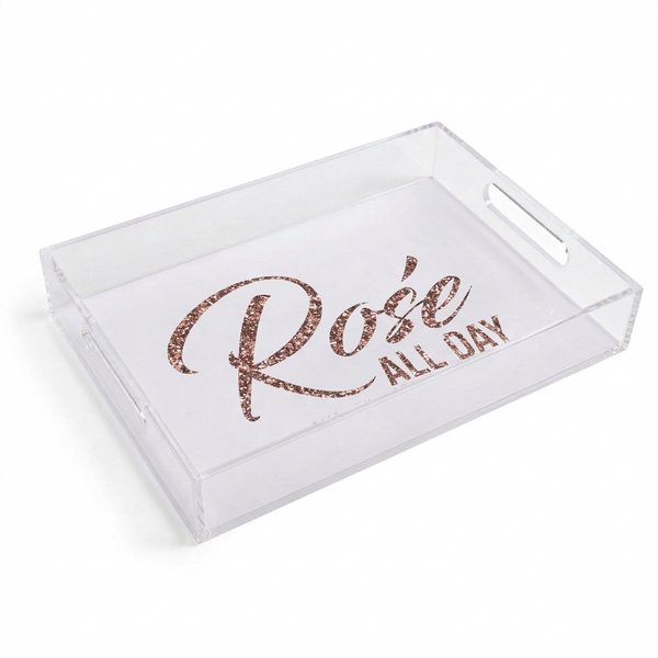 Acrylic Tray - Rosé All Day