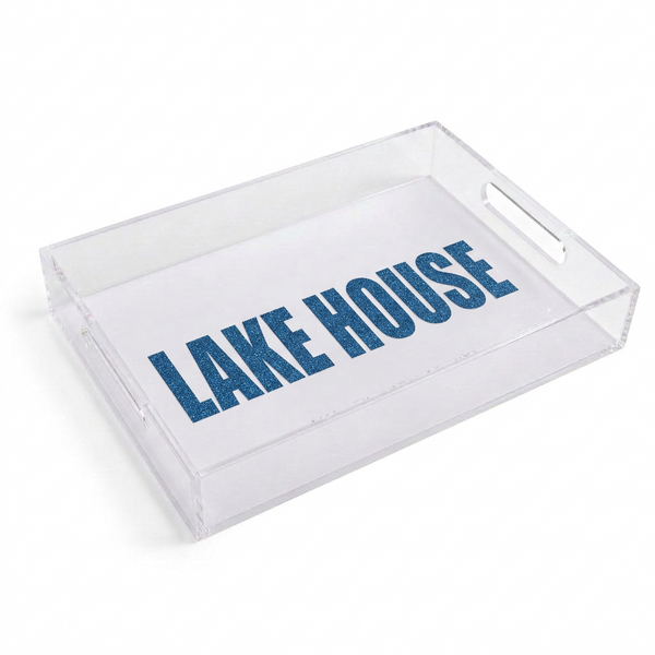 Acrylic Tray - Lake House