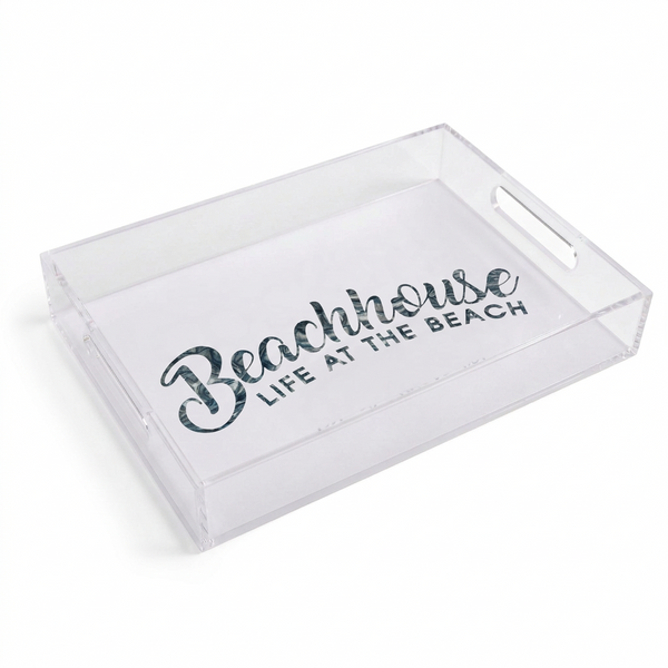 Acrylic Tray - Life at the Beach House
