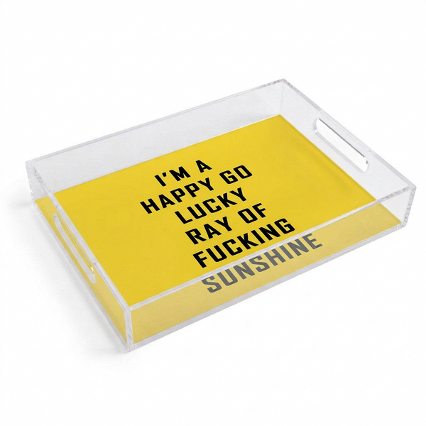 Acrylic Tray - Ray of Sunshine