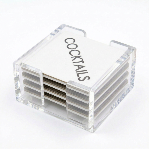 Acrylic Cocktails Coasters