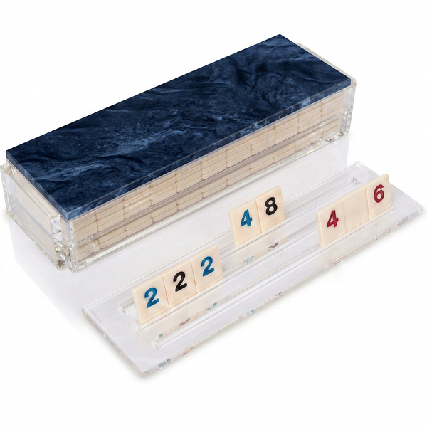 Acrylic Marble Rummikub Game