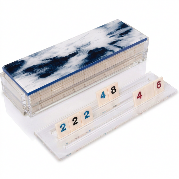 Tye Die Acrylic Rummikub Game