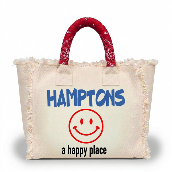 Hamptons Fringe Canvas Bag
