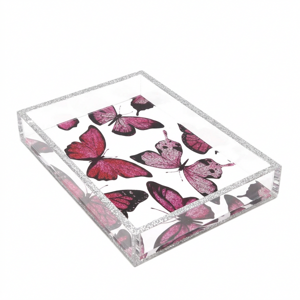 Acrylic Butterflies Tray | Hipchik