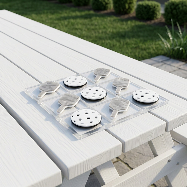 Acrylic Tic Tac Toe Pickleball