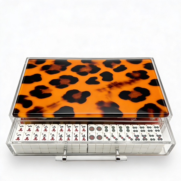 Mahjong Set Tortoiseshell - Acrylic
