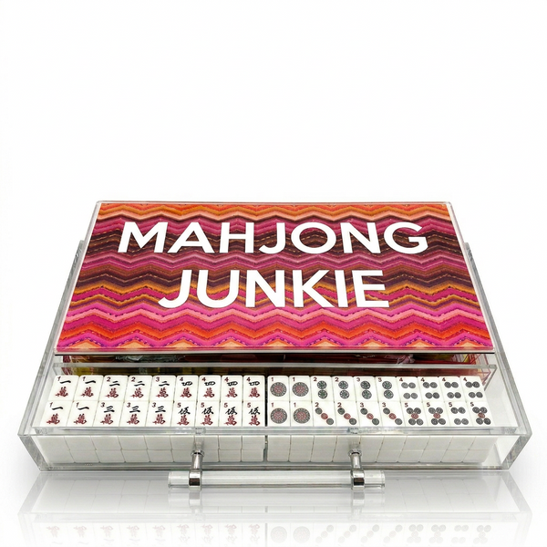 Mahjong Set Zig Zag - Acrylic