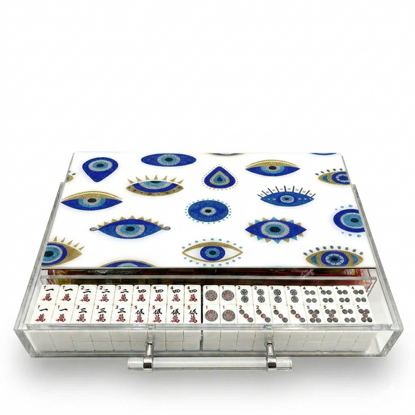 Mahjong Set Evil Eye - Acrylic
