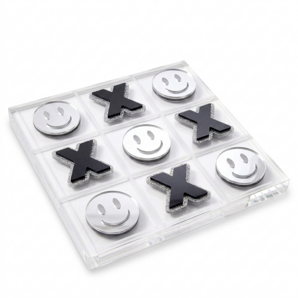 Acrylic Tic Tac Toe Smile Game