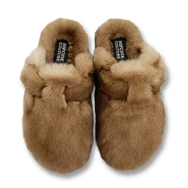 Mink Clog Shoes - Natural