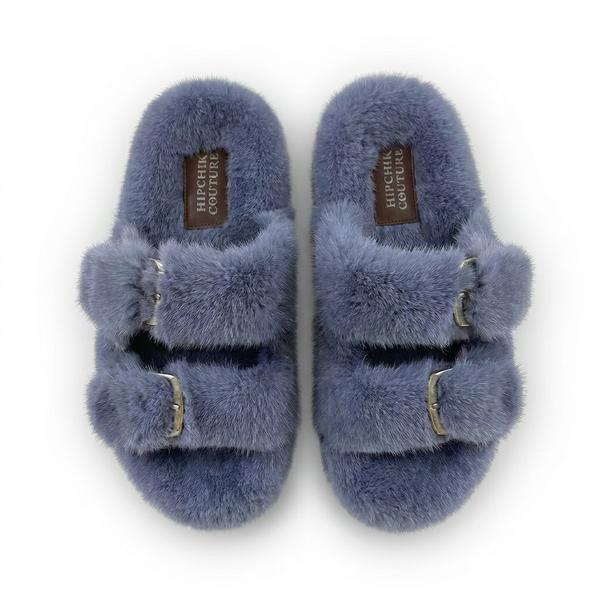 Mink Sandal Shoes - Denim