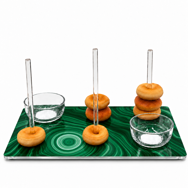 Bagel & Charcuterie Tray - Green