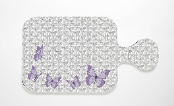 Grey Pattern Butterflies