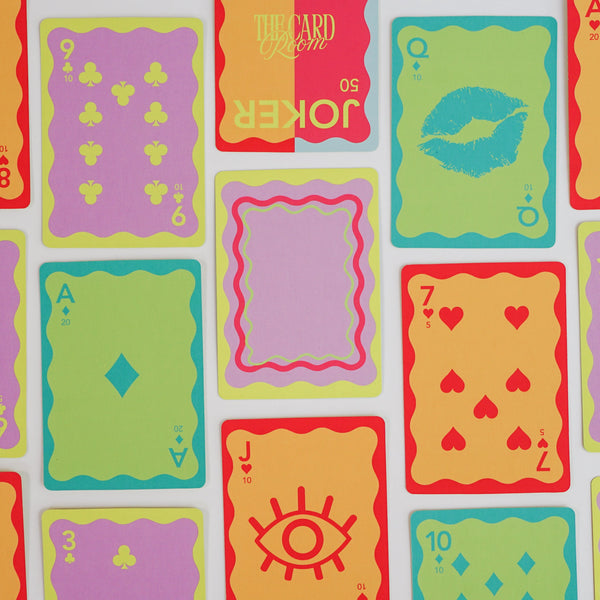 Canasta Cards Colorful