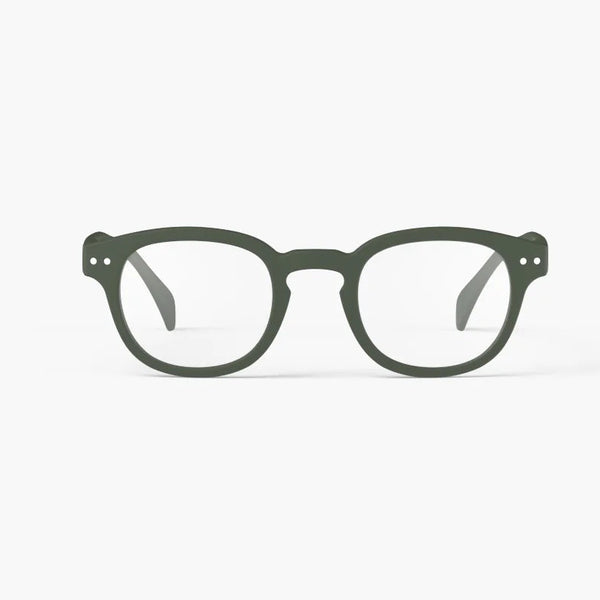 Pair of eyeglasses on a white background