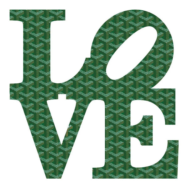 Love Acrylic Object Shelf Decor Patterns
