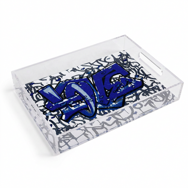 Love Graffiti Acrylic Tray