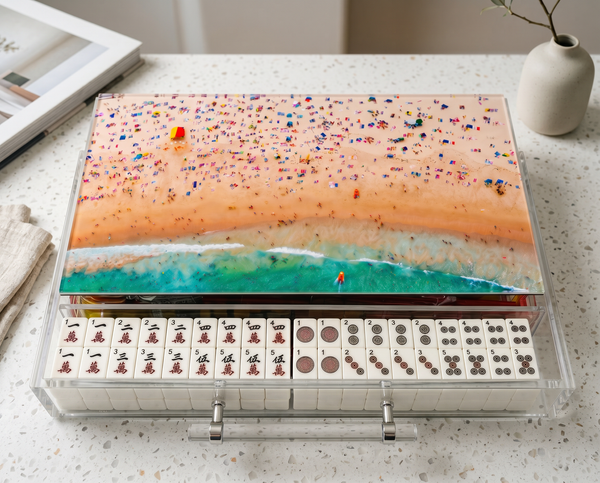Mahjong Set Australia Beach - Acrylic