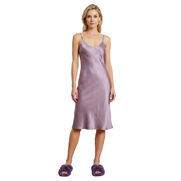 Mink Sandal Shoes Criss Cross - Purple