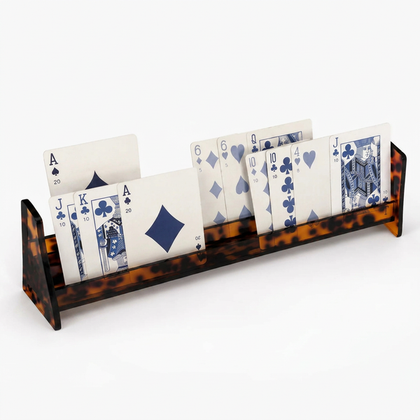 Acrylic Card Rack 3 tier Tortoise