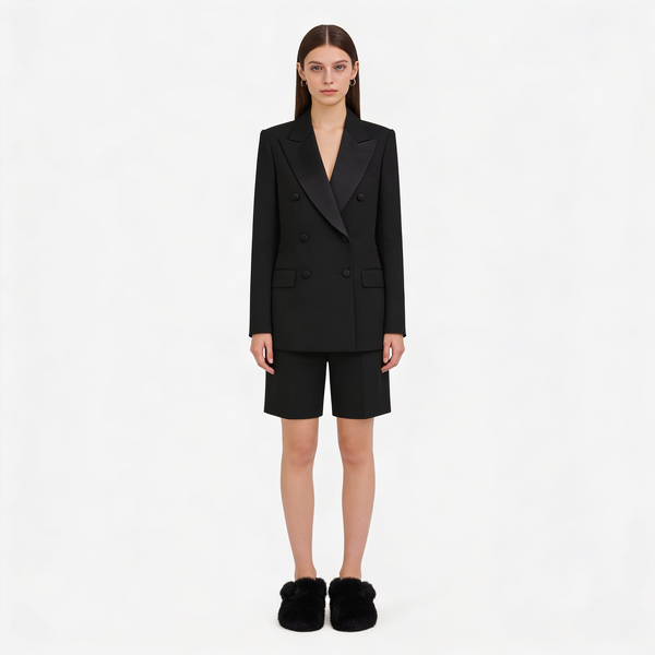 Mink Clog Shoes - Black