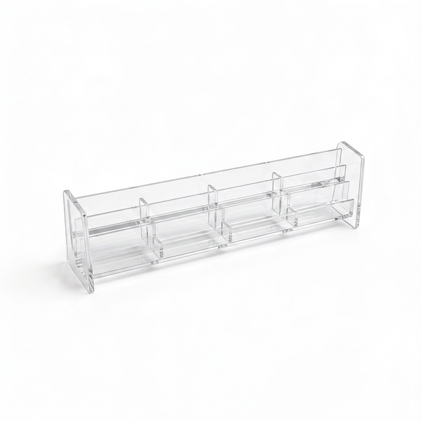 Acrylic Card Rack 3 tier Clear