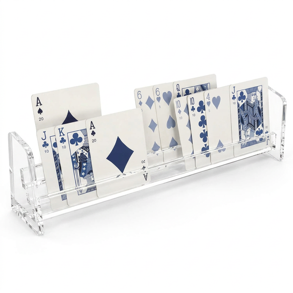 Acrylic Card Rack 3 tier Clear