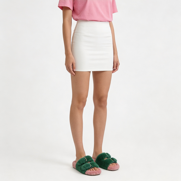 Mink Sandal Shoes - Watermelon Green