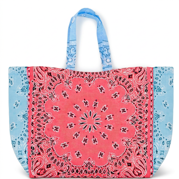 The Oversized Bandana Tote — make to be yours