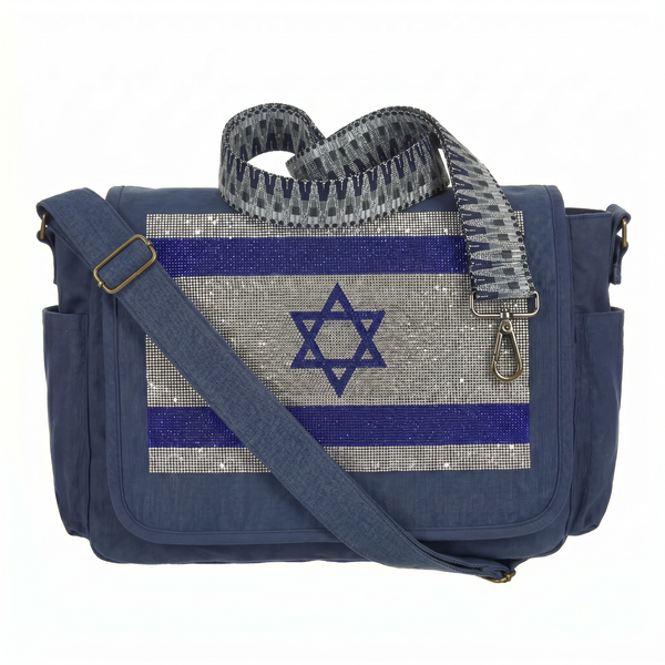 Bag Israel Flag Messenger Bag Sample Sale