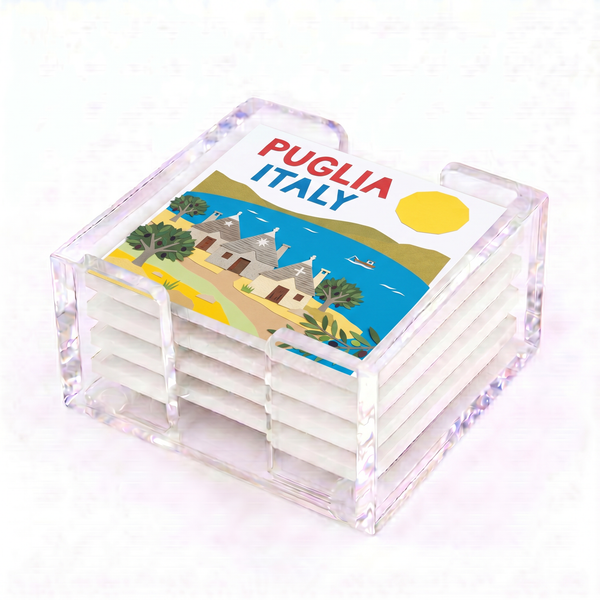 Puglia Art Coasters