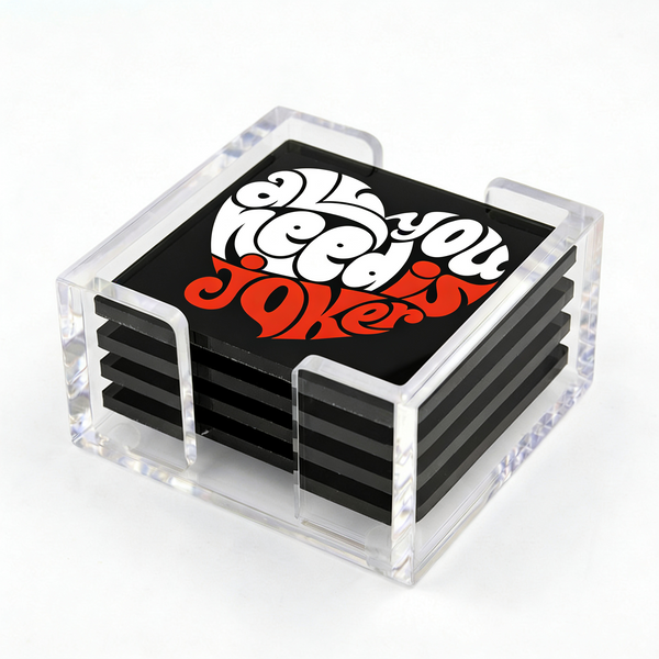 Acrylic Jokers Coasters