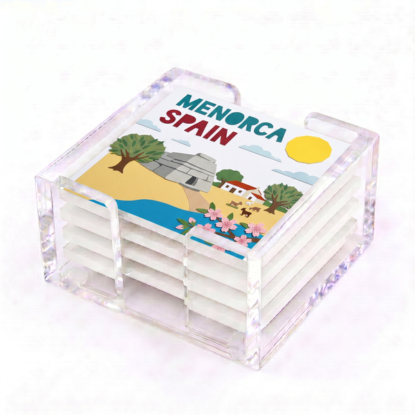 Menorca  Art Coasters