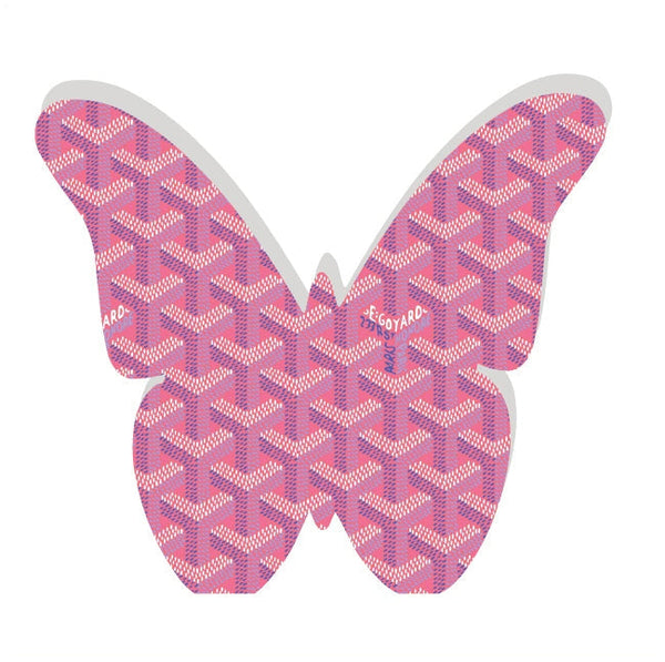 Butterfly Acrylic Object Shelf Decor Pinks in Pink Pattern