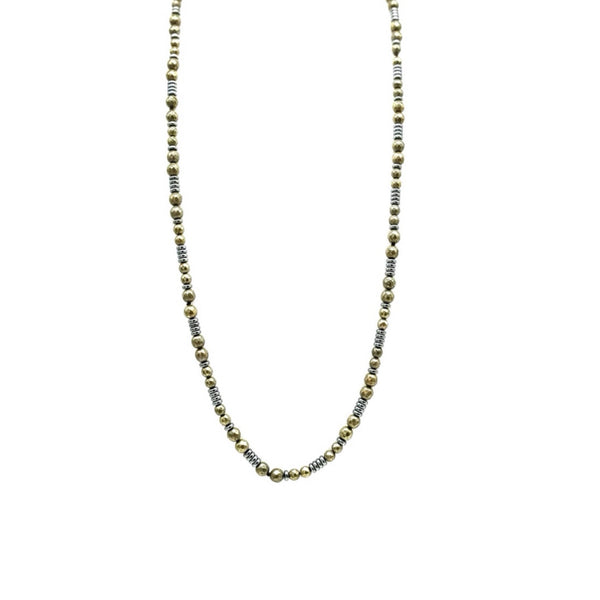 Hipchik Pyrate Bead Long Necklace