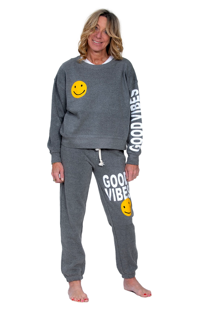 Good Vibes Original Grey Sweatpants – Hipchik