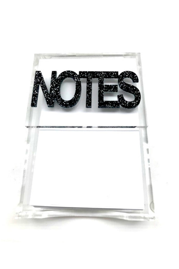 Hipchik Pop Notes Acrylic Lucite Paper Holder - Hipchik